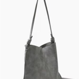 NEW 8 Other Reasons Gray Slouch Bag